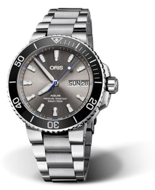 Oris - 01 752 7733 4183-Set MB  Aquis Big Day Date 45.5 Hammerhead / Bracelet