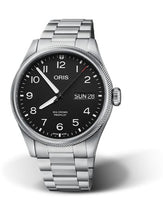 Oris Rectangular Date 24 Stainless Steel / Black - Arabic (01 752 7760 4164-07 8 22 08)