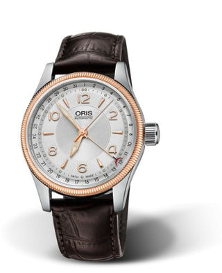 Oris - 01 754 7679 4331-07 5 20 77FC  Big Crown Pointer Date 40 Stainless Steel - Rose Gold / Silver