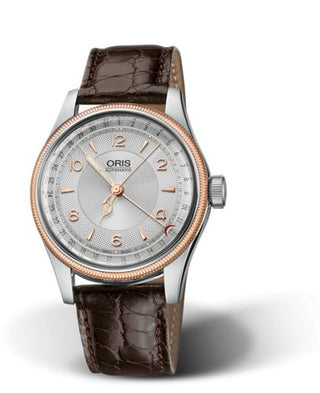 Oris - 01 754 7696 4361-07 5 20 52  Big Crown Pointer Date 40 Stainless Steel - Rose Gold / Silver