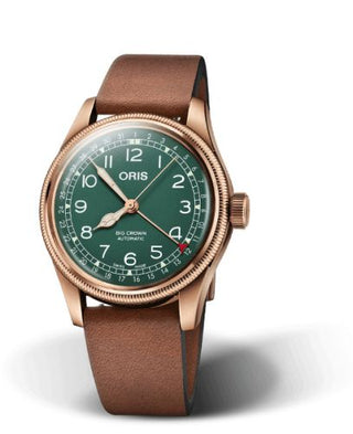 Oris - 01 754 7741 3167-07 5 20 58BR  Big Crown Original Pointer Date 40 Bronze / Green / 80th Anniversary