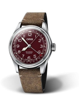 Oris - 01 754 7741 4068-07 5 20 50  Big Crown Pointer Date 40 Stainless Steel / Red