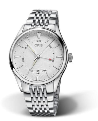 Oris - 01 755 7742 4051-07 8 21 79  Artelier Pointer Day Date 40 Stainless Steel / Silver / Bracelet