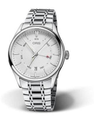 Oris - 01 755 7742 4051-07 8 21 88  Artelier Pointer Day Date 40 Stainless Steel / Silver / Bracelet