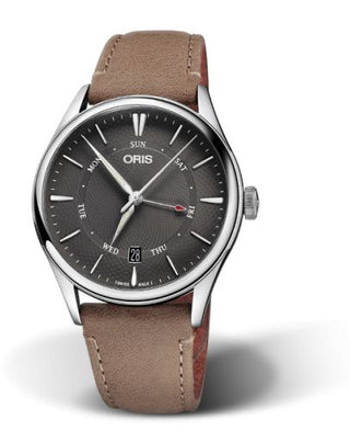 Oris - 01 755 7742 4053-07 5 21 32FC  Artelier Pointer Day Date 40 Stainless Steel / Grey