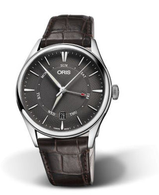 Oris - 01 755 7742 4053-07 5 21 65FC  Artelier Pointer Day Date 40 Stainless Steel / Grey