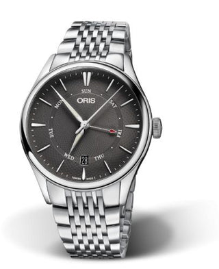 Oris - 01 755 7742 4053-07 8 21 79  Artelier Pointer Day Date 40 Stainless Steel / Grey / Bracelet