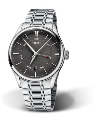 Oris - 01 755 7742 4053-07 8 21 88  Artelier Pointer Day Date 40 Stainless Steel / Grey / Bracelet