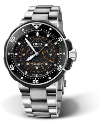 Oris - 01 761 7682 7134-Set  ProDiver Pointer Moon Titanium / Black / Bracelet