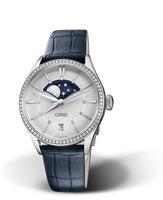 Oris Artelier Grande Lune Date Diamonds 36 Stainless Steel / Silver (01 763 7723 4951-07 5 18 66FC)