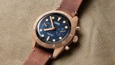 Oris - 01 771 7744 3185-Set LS  Divers Sixty-Five 43 Chronograph Bronze / Blue / Carl Brashear Limited Edition