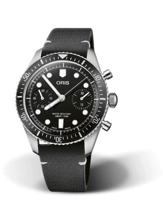 Oris - 01 771 7791 4054-07 6 20 01  Divers Sixty-Five 40 Chronograph Stainless Steel / Black