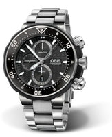 Oris ProDiver Date Titanium / Black / Bracelet (01 774 7683 7154-Set)