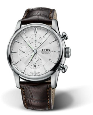 Oris - 01 774 7686 4051-07 1 23 73FC  Artelier Chronograph 44 Stainless Steel / Silver