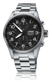 Oris - 01 774 7699 4134-07 8 22 19  Big Crown ProPilot Chronograph Stainless Steel / Black / Bracelet