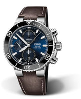 Oris Aquis GMT 43.5 Stainless Steel / Blue / Rubber (01 774 7743 4155-07 5 24 10EB)