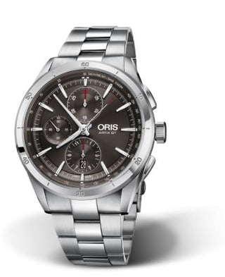 Oris - 01 774 7750 4153-07 8 22 87  Artix GT Chronograph Stainless Steel / Grey / Bracelet