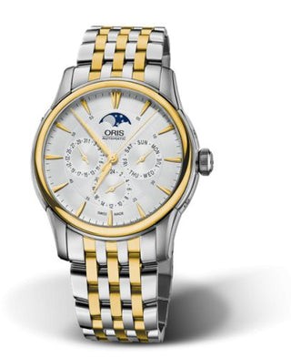 Oris - 01 781 7703 4351-07 8 21 78  Artelier Complication 40.5 Stainless Steel - Yellow Gold / Silver / Bracelet