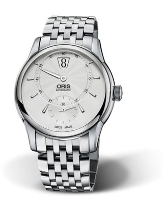 Oris - 01 917 7702 4051-07 8 21 77  Artelier Jumping Hour Stainless Steel / Silver / Bracelet