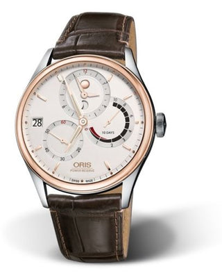 Oris - 01 112 7726 6351-Set 1 23 73FC  Artelier Calibre 112 Stainless Steel - Rose Gold / Silver