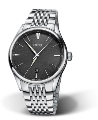 Oris - 01 733 7721 4053-07 8 21 79  Artelier Date 40 Stainless Steel / Grey / Bracelet