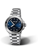 Oris Aquis Date 36.5 Stainless Steel / Black / Bracelet (01 733 7731 4195-07 8 18 05P)