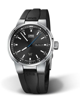 Oris - 01 735 7716 4154-07 4 24 50FC  Williams Day Date 42 Stainless Steel / Black / Rubber