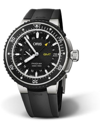 Oris - 01 748 7748 7154-07 4 26 74TEB  ProDiver GMT Titanium / Black / Rubber