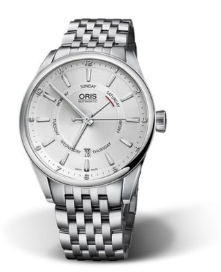 Oris - 01 755 7691 4051-07 8 21 80  Artix Pointer Day Date Stainless Steel / Silver / Bracelet