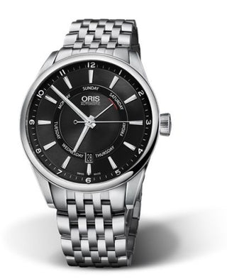 Oris - 01 755 7691 4054-07 8 21 80  Artix Pointer Day Date Stainless Steel / Black / Bracelet