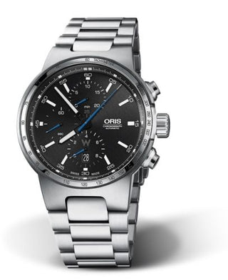 Oris - 01 774 7717 4154-07 8 24 50  Williams Chronograph Stainless Steel / Black / Bracelet