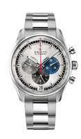 Zenith El Primero Chronomaster Open Stainless Steel / Black / Rubber (03.2040.400/69.M2040)