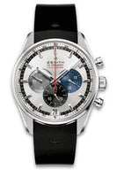 Zenith El Primero Rattrapante Stainless Steel / Black / Alligator (03.2041.4052/69.R580)