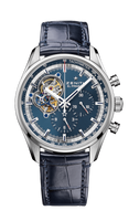 Zenith El Primero Chronomaster Grande Date Full Open Stainless Steel / Alligator (03.20416.4061/51.C700)