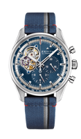 Zenith El Primero Chronomaster Open Stainless Steel / Blue / Rubber (03.20416.4061/51.C802)