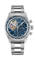 Zenith El Primero Chronomaster Open Stainless Steel / Blue / Fabric (03.20416.4061/51.M2040)