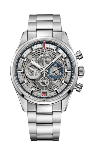 Zenith - 03.2081.400/78.M2040  El Primero Chronomaster Full Open 42 Stainless Steel / Bracelet