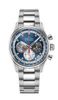 Zenith El Primero Chronomaster 42 Stainless Steel / Blue / Fabric (03.2150.400/53.M2150)