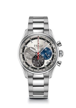 Zenith - 03.2150.400/69.M2150  El Primero Chronomaster 38 Stainless Steel / Silver / Bracelet