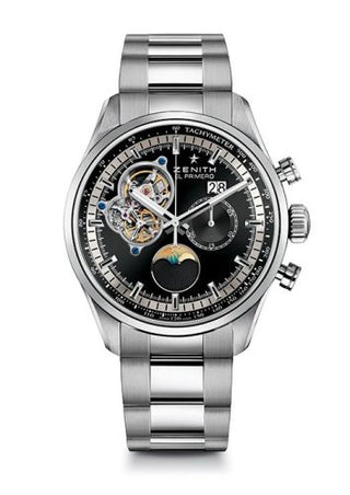 Zenith - 03.2160.4047/21.M2160  El Primero Chronomaster Grande Date Black Bracelet