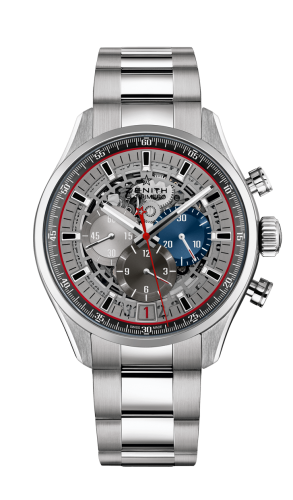 Zenith - 03.2522.400/69.M2280  El Primero Chronomaster Skeleton 45 Stainless Steel / Bracelet