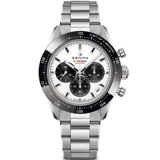 Zenith - 03.3102.3600/21.M3100  Chronomaster Sport Yoshida Stainless Steel / White / Bracelet