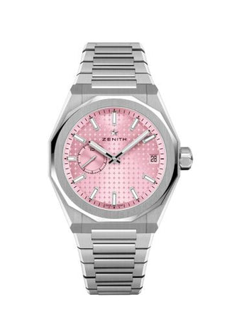 Zenith - 03.9301.3620/18.I001  Defy Skyline Stainless Steel / Pink