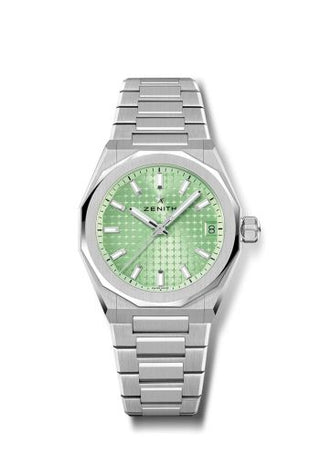 Zenith - 03.9400.670/61.I001  Defy Skyline 36 Stainless Steel / Green