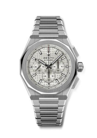 Zenith - 03.9500.3600/01.I00  Defy Skyline Chrono Stainless Steel / Silver