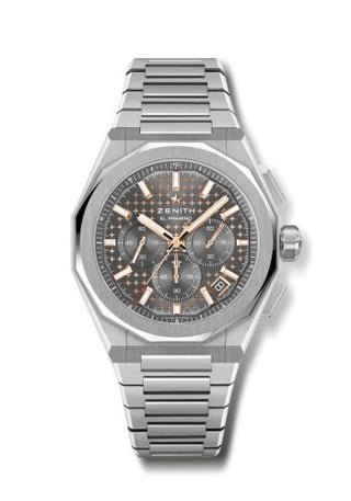 Zenith - 03.9500.3600.02.I001  Defy Skyline Chrono Stainless Steel / Boutique Edition