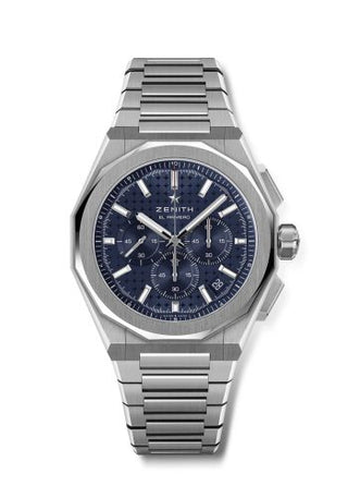 Zenith - 03.9500.3600/51.I001  Defy Skyline Chrono Stainless Steel / Blue