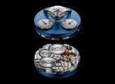 MB&F - 03.WL.FBL  Legacy Machine Split Escapement Launch Edition Blue