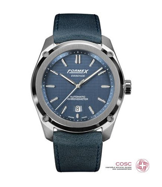 Formex - 0330.1.6331.744  Essence Automatic Chronometer Blue / Calf