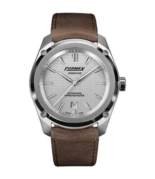 Formex - 0330.1.6341.722  Essence Automatic Chronometer Silver / Calf